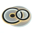 LED design mennyezeti lámpa 105W, 8700lm, 3000-6500K, Ø499mm, IP20 - J1311/WB