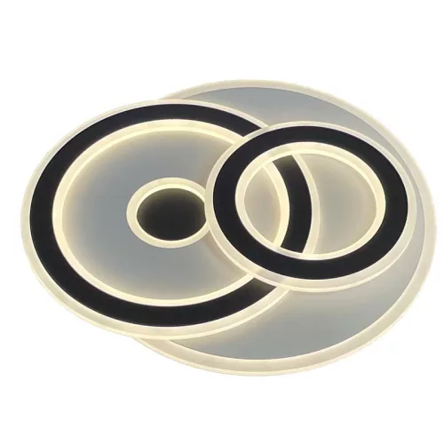 LED design mennyezeti lámpa 105W, 8700lm, 3000-6500K, Ø499mm, IP20 - J1311/WB