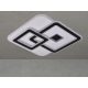 LED design mennyezeti lámpa 145W, 11800lm, 3000-6500K, 499x499mm, IP20 - J1312/WB