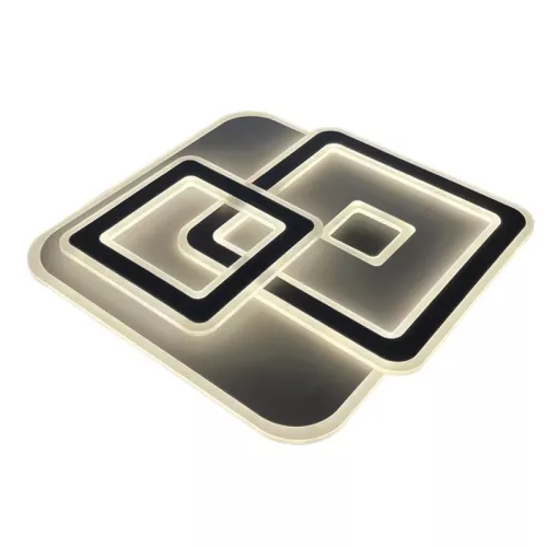 LED design mennyezeti lámpa 145W, 11800lm, 3000-6500K, 499x499mm, IP20 - J1312/WB