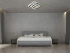 LED design mennyezeti lámpa 145W, 11800lm, 3000-6500K, 499x499mm, IP20 - J1312/WB