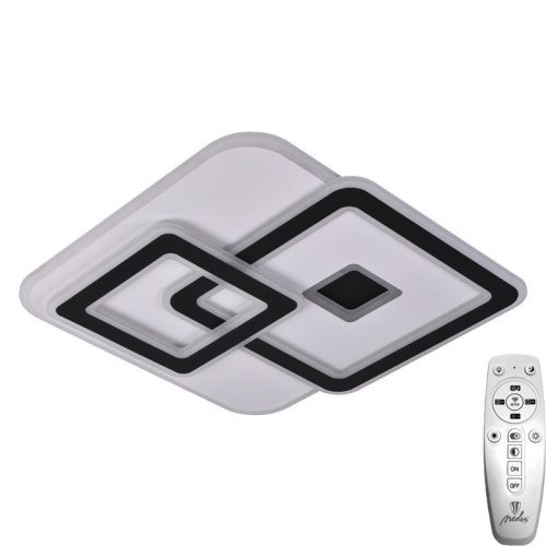 LED design mennyezeti lámpa 145W, 11800lm, 3000-6500K, 499x499mm, IP20 - J1312/WB