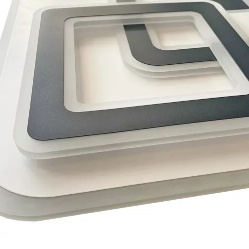 LED design mennyezeti lámpa 145W, 11800lm, 3000-6500K, 499x499mm, IP20 - J1312/WB