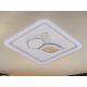 LED design mennyezeti lámpa 95W, 7600lm, 3000-6500K, 499x499mm, IP20 - J1313/W