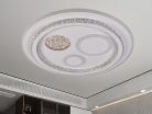 LED design mennyezeti lámpa 110W, 8900lm, 3000-6500K, Ø499mm, IP20 - J1314/W