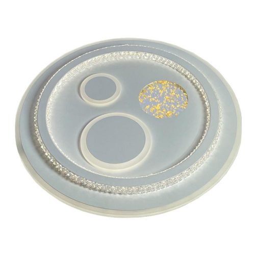 LED design mennyezeti lámpa 110W, 8900lm, 3000-6500K, Ø499mm, IP20 - J1314/W