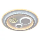 LED design mennyezeti lámpa 110W, 8900lm, 3000-6500K, Ø499mm, IP20 - J1314/W