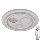 LED design mennyezeti lámpa 110W, 8900lm, 3000-6500K, Ø499mm, IP20 - J1314/W