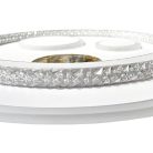 LED design mennyezeti lámpa 110W, 8900lm, 3000-6500K, Ø499mm, IP20 - J1314/W