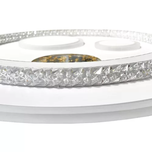 LED design mennyezeti lámpa 110W, 8900lm, 3000-6500K, Ø499mm, IP20 - J1314/W