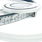 LED design mennyezeti lámpa 80W, 6400lm, 3000-6500K, Ø499mm, IP20 - J1315/W