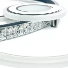 LED design mennyezeti lámpa 80W, 6400lm, 3000-6500K, Ø499mm, IP20 - J1315/W