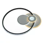 LED design mennyezeti lámpa 80W, 6400lm, 3000-6500K, Ø499mm, IP20 - J1315/W