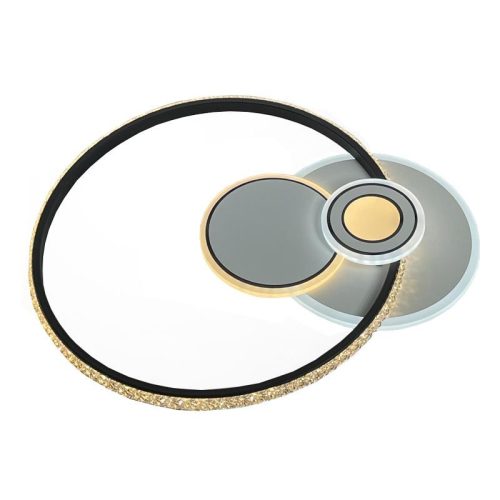 LED design mennyezeti lámpa 80W, 6400lm, 3000-6500K, Ø499mm, IP20 - J1315/W