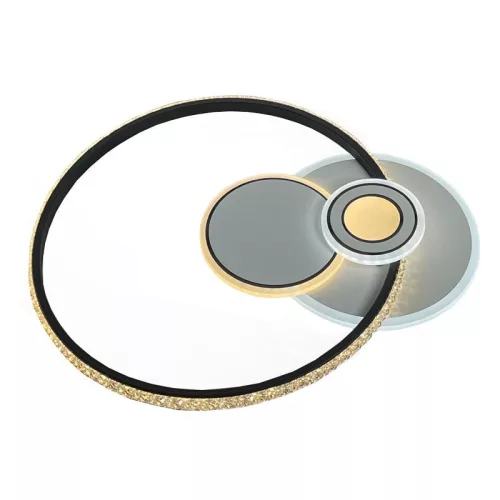 LED design mennyezeti lámpa 80W, 6400lm, 3000-6500K, Ø499mm, IP20 - J1315/W