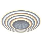 LED design mennyezeti lámpa 140W, 11200lm, 3000-6500K, Ø499mm, IP20 - J1316/W