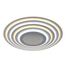 LED design mennyezeti lámpa 140W, 11200lm, 3000-6500K, Ø499mm, IP20 - J1316/W