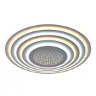 LED design mennyezeti lámpa 140W, 11200lm, 3000-6500K, Ø499mm, IP20 - J1316/W