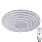 LED design mennyezeti lámpa 140W, 11200lm, 3000-6500K, Ø499mm, IP20 - J1316/W
