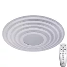 LED design mennyezeti lámpa 140W, 11200lm, 3000-6500K, Ø499mm, IP20 - J1316/W
