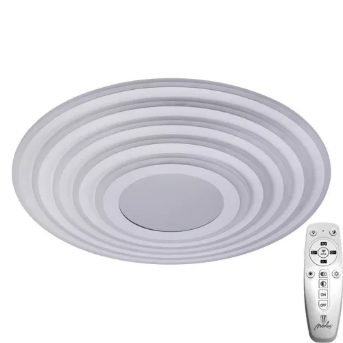 LED design mennyezeti lámpa 140W, 11200lm, 3000-6500K, Ø499mm, IP20 - J1316/W