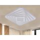 LED design mennyezeti lámpa 150W, 12300lm, 3000-6500K, 499x499mm, IP20 - J1317/W