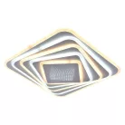 LED design mennyezeti lámpa 150W, 12300lm, 3000-6500K, 499x499mm, IP20 - J1317/W