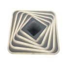 LED design mennyezeti lámpa 150W, 12300lm, 3000-6500K, 499x499mm, IP20 - J1317/W