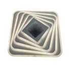 LED design mennyezeti lámpa 150W, 12300lm, 3000-6500K, 499x499mm, IP20 - J1317/W