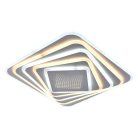 LED design mennyezeti lámpa 150W, 12300lm, 3000-6500K, 499x499mm, IP20 - J1317/W