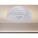 LED design mennyezeti lámpa 130W, 10400lm, 3000-6500K, 499x499mm, IP20 - J1318/W