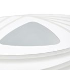 LED design mennyezeti lámpa 130W, 10400lm, 3000-6500K, 499x499mm, IP20 - J1318/W