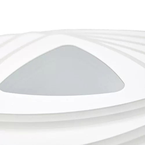 LED design mennyezeti lámpa 130W, 10400lm, 3000-6500K, 499x499mm, IP20 - J1318/W