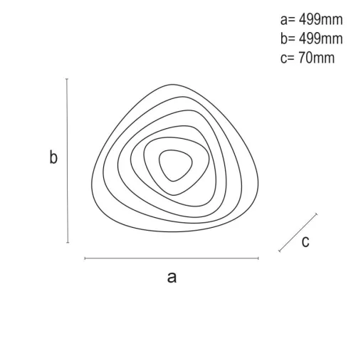 LED design mennyezeti lámpa 130W, 10400lm, 3000-6500K, 499x499mm, IP20 - J1318/W