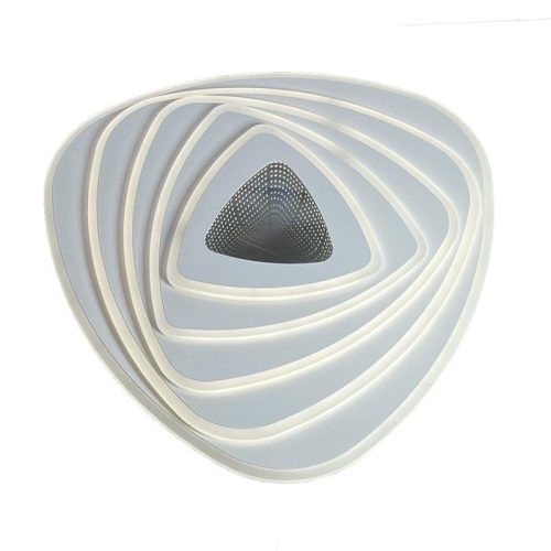 LED design mennyezeti lámpa 130W, 10400lm, 3000-6500K, 499x499mm, IP20 - J1318/W