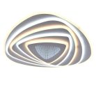 LED design mennyezeti lámpa 130W, 10400lm, 3000-6500K, 499x499mm, IP20 - J1318/W