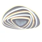 LED design mennyezeti lámpa 130W, 10400lm, 3000-6500K, 499x499mm, IP20 - J1318/W