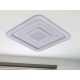LED design mennyezeti lámpa 105W, 8400lm, 3000-6500K, 499x499mm, IP20 - J1322/W
