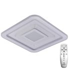 LED design mennyezeti lámpa 105W, 8400lm, 3000-6500K, 499x499mm, IP20 - J1322/W