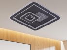 LED design mennyezeti lámpa 110W, 5500lm, 3000K-6500K, IP20 - J1323/B