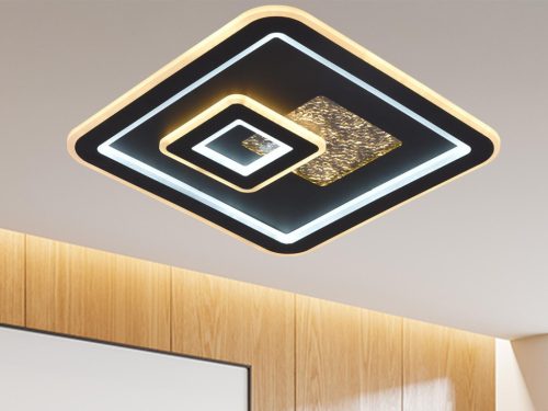 LED design mennyezeti lámpa 110W, 5500lm, 3000K-6500K, IP20 - J1323/B