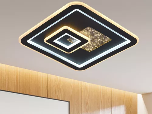 LED design mennyezeti lámpa 110W, 5500lm, 3000K-6500K, IP20 - J1323/B