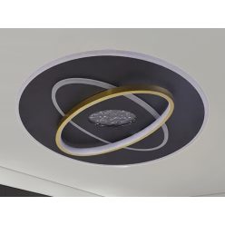   LED Design Mennyezeti Lámpa 80W, dimmelhető, RF távirányítós, 3000K-6500K - J1325/B