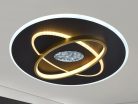 LED Design Mennyezeti Lámpa 80W, dimmelhető, RF távirányítós, 3000K-6500K - J1325/B