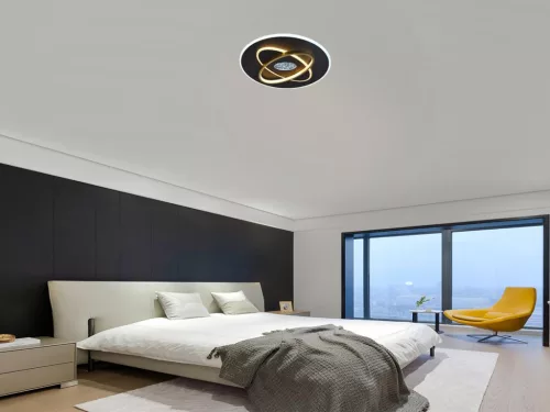 LED Design Mennyezeti Lámpa 80W, dimmelhető, RF távirányítós, 3000K-6500K - J1325/B