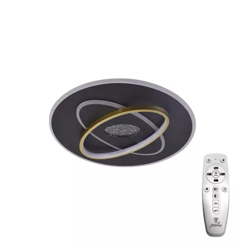 LED Design Mennyezeti Lámpa 80W, dimmelhető, RF távirányítós, 3000K-6500K - J1325/B