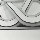 LED design mennyezeti lámpa 130W, 9000 lm, 3000K–6500K, IP20 - J1327/W