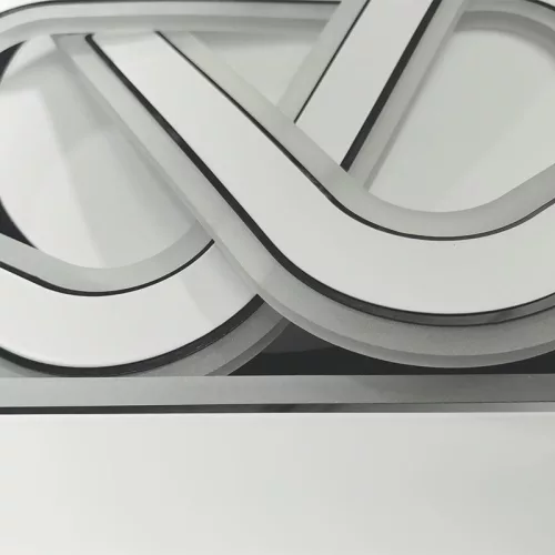 LED design mennyezeti lámpa 130W, 9000 lm, 3000K–6500K, IP20 - J1327/W