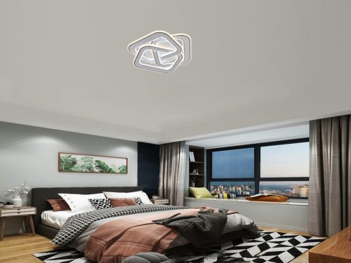 LED design mennyezeti lámpa 130W, 9000 lm, 3000K–6500K, IP20 - J1327/W
