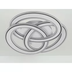   LED design mennyezeti lámpa 130W, 9000 lm, 3000K–6500K, IP20 - J1328/W